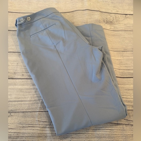 Calvin Klein high line Light Blue Trousers/size 10P - Picture 6 of 8